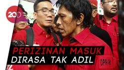 Rombongan PDIP dan Perindo Bentrok di Depan KPU Rombongan PDIP dan Perindo Bentrok di Depan KPU