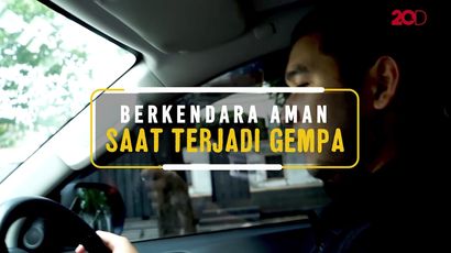 Tips Berkendara Aman Saat Bencana Gempa