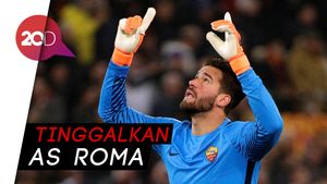 Kehebatan Alisson kala Berseragam AS Roma
