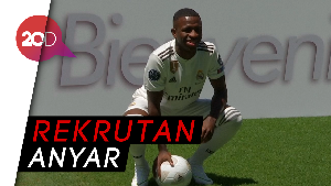 Bersama Ronaldo, Real Madrid Sambut Vinicius Junior