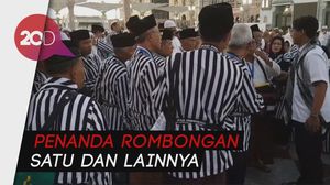 Ragam Kostum Jemaah Haji RI, Penanda Biar Tak Tersesat
