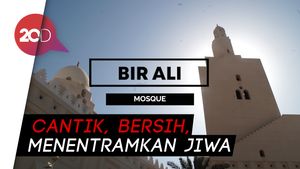 Keindahan dan Kemegahan Masjid Bir Ali yang Kokoh