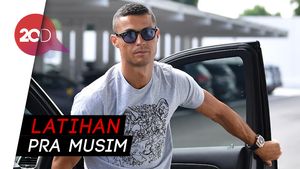 Kegiatan Hari Pertama Ronaldo di Juventus