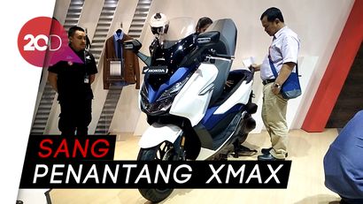 Skutik Bongsor Honda Forza Siap Menantang Xmax