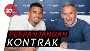 Kado Manis dari The Citizens untuk Gabriel Jesus
