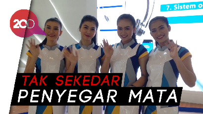 Pesona SPG Penyita Pandangan di GIIAS 2018