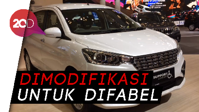 Ertiga Support Concept, MPV yang Ramah untuk Difabel