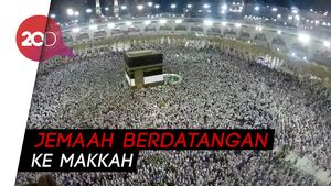 Membeludak! Jemaah Haji Padati Masjidil Haram