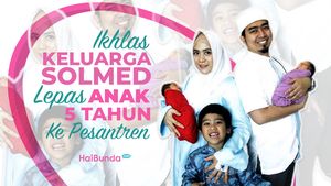 Ikhlas,  Keluarga Solmed Lepas Anak Usia 5 Tahun ke Pesantren