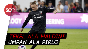  Aksi Epic Rooney di Injury Time
