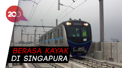 Netizen Takjub Lihat Penampakan Stasiun Senayan MRT Jakarta