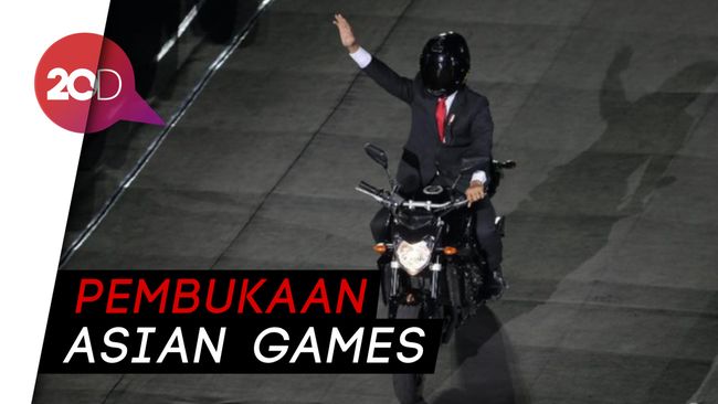 Ini Motor  Paspampres  yang Ditunggangi Jokowi
