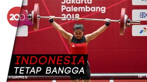 Lifter Sri Wahyuni: Maaf, Cuma Bisa Sampai Perak Saja...