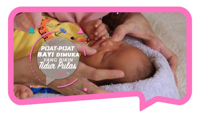 Cara Pijat Wajah Bayi Ampuh Sembuhkan Flu