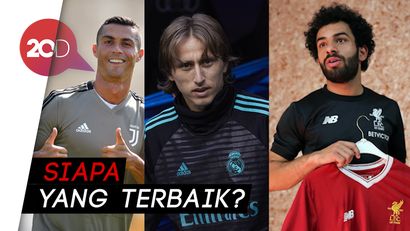 Ronaldo, Modric, dan Salah Berebut Gelar Pemain Terbaik UEFA 