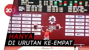 Dua Lifter Indonesia Gagal Sumbang Medali Asian Games