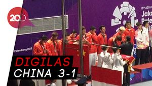 Indonesia Raih Perak di Bulutangkis Beregu Putra
