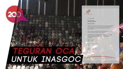 Gara-gara Banyak Kursi Kosong, INASGOC Disentil OCA
