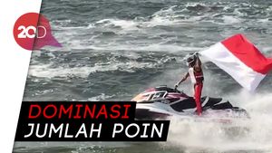 Aqsa Sutan Aswar Gondol Emas dari Cabang Jetski