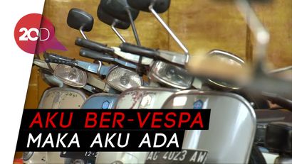 Gaung Ekstremis Vespa dan Seribu Gayanya