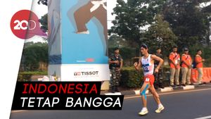 Hendro Gagal Raih Medali di Cabor Jalan Cepat 50 Km