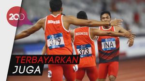 Lalu M Zohri cs Sumbang Perak di Estafet 4 x 100 Meter