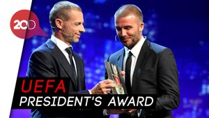 Berkat Aksi Kemanusiaannya, Beckham Diganjar Penghargaan UEFA