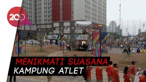 Suasana Wisma Atlet di Detik-detik Akhir Asian Games