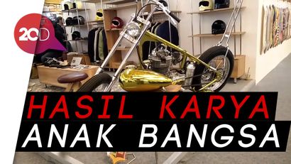 Pemilik Ungkap Cerita Unik di Balik Motor Chopper Jokowi