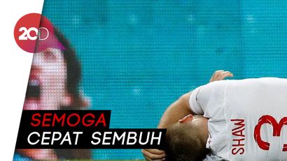 Alami Benturan Kepala, Luke Shaw Baik-baik Saja