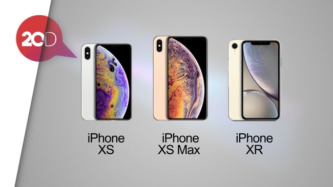 Ini Perbandingan iPhone XS, XS Max dan XR