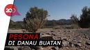 Danau Buatan Jabal Magnet, Oase Keindahan di Negeri Gurun