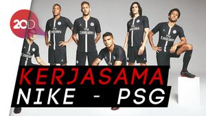 Hadapi Liverpool, PSG Kenakan Jersey Khusus Air Jordan