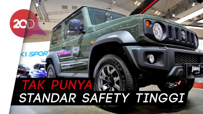Suzuki Jimny 'Bertekuk Lutut' Saat Crash test Suzuki Jimny 'Bertekuk Lutut' Saat Crash test