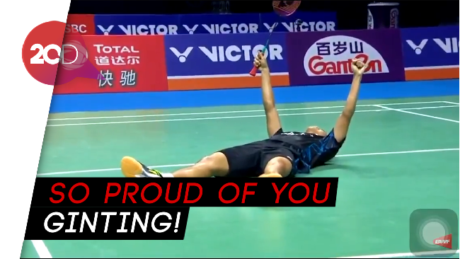 Jadi Juara, Anthony Ginting Banjir Ucapan Selamat dari Netizen