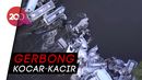 38 Gerbong Kereta Barang Tergelincir di Sungai Iowa 38 Gerbong Kereta Barang Tergelincir di Sungai Iowa