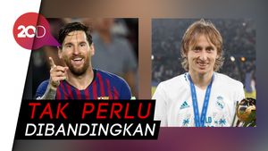 Barca: Selamat Modric, tapi Messi Tetap Terbaik
