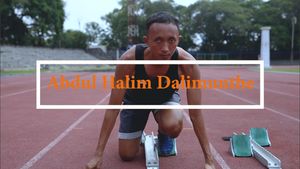 Abdul Halim Spinter Andalan Indonesia Berlari Dalam Gelap