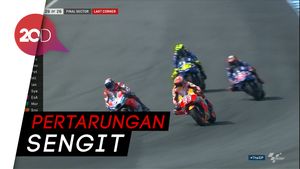 Marquez Menangkan Duel Sengit di GP Thailand