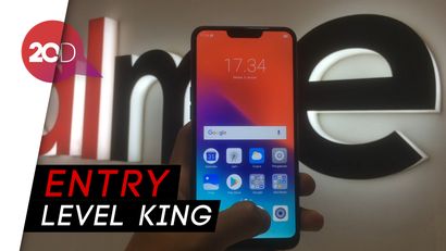 Realme Lepas Ponsel Layar Notch di Bawah Rp 1,5 Juta