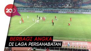 Indonesia Imbang Lawan Hong Kong 1-1