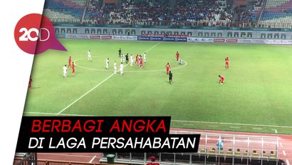 Indonesia Imbang Lawan Hong Kong 1-1