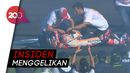 Momen Marquez Dislokasi Bahu saat Rayakan Gelar Juara Momen Marquez Dislokasi Bahu saat Rayakan Gelar Juara