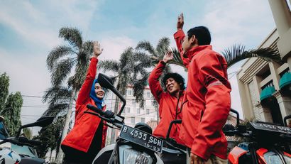 Di Kota Udang, Riders Road Warriors Sempatkan Mampir ke KTM Cirebon