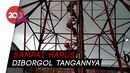 Drama Penyelamatan Pria Depresi Nekat Panjat Tower Drama Penyelamatan Pria Depresi Nekat Panjat Tower