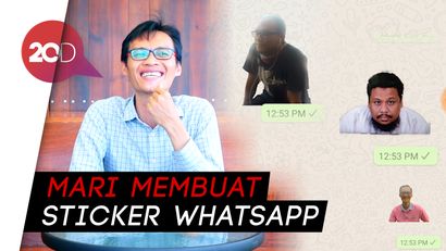 Video Tutorial Praktis Buat Sticker di WhatsApp