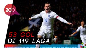 Mengenang Gol-gol Terbaik Rooney Bersama Timnas Inggris