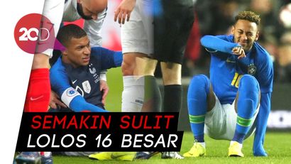 Neymar dan Mbappe Cedera, Nasib PSG di Liga Champions Terancam