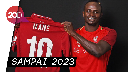 Sadio Mane Perpanjang Kontrak dengan Liverpool 