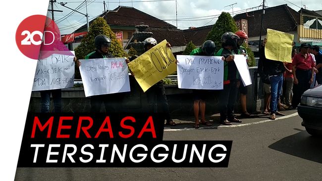 Ojol Blitar ke Prabowo: Minta Maaf Atau Tidak Kami Pilih!